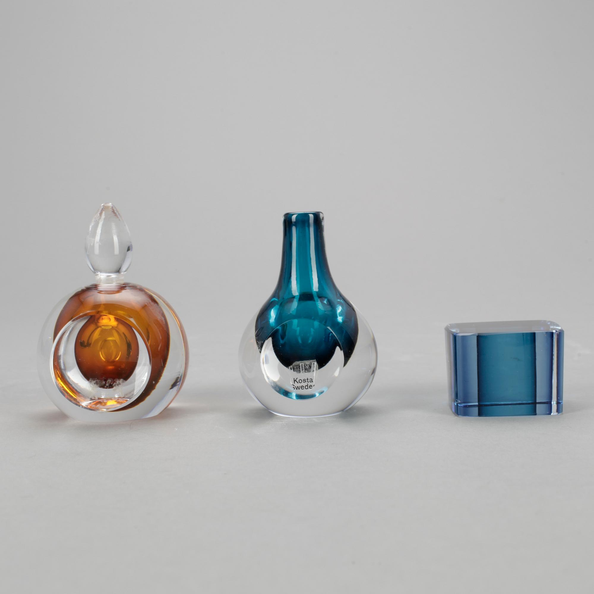 PARTI GLAS, 3 delar, Mona Morales-Schildt, Kosta.