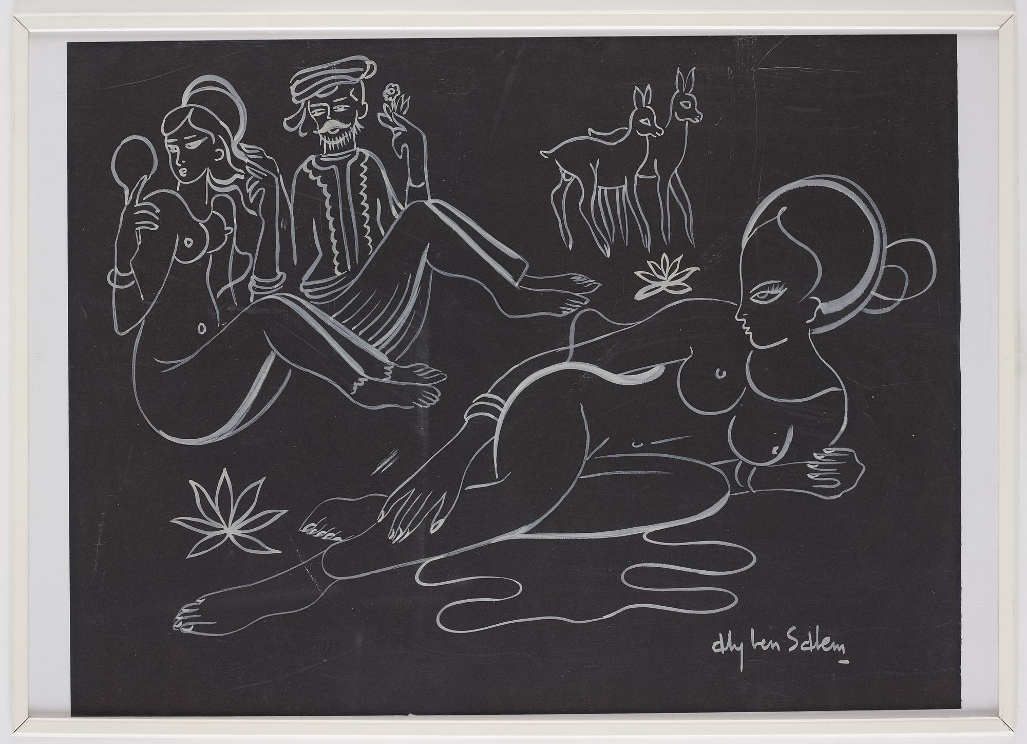 Aly Ben Salem, Figurscen.