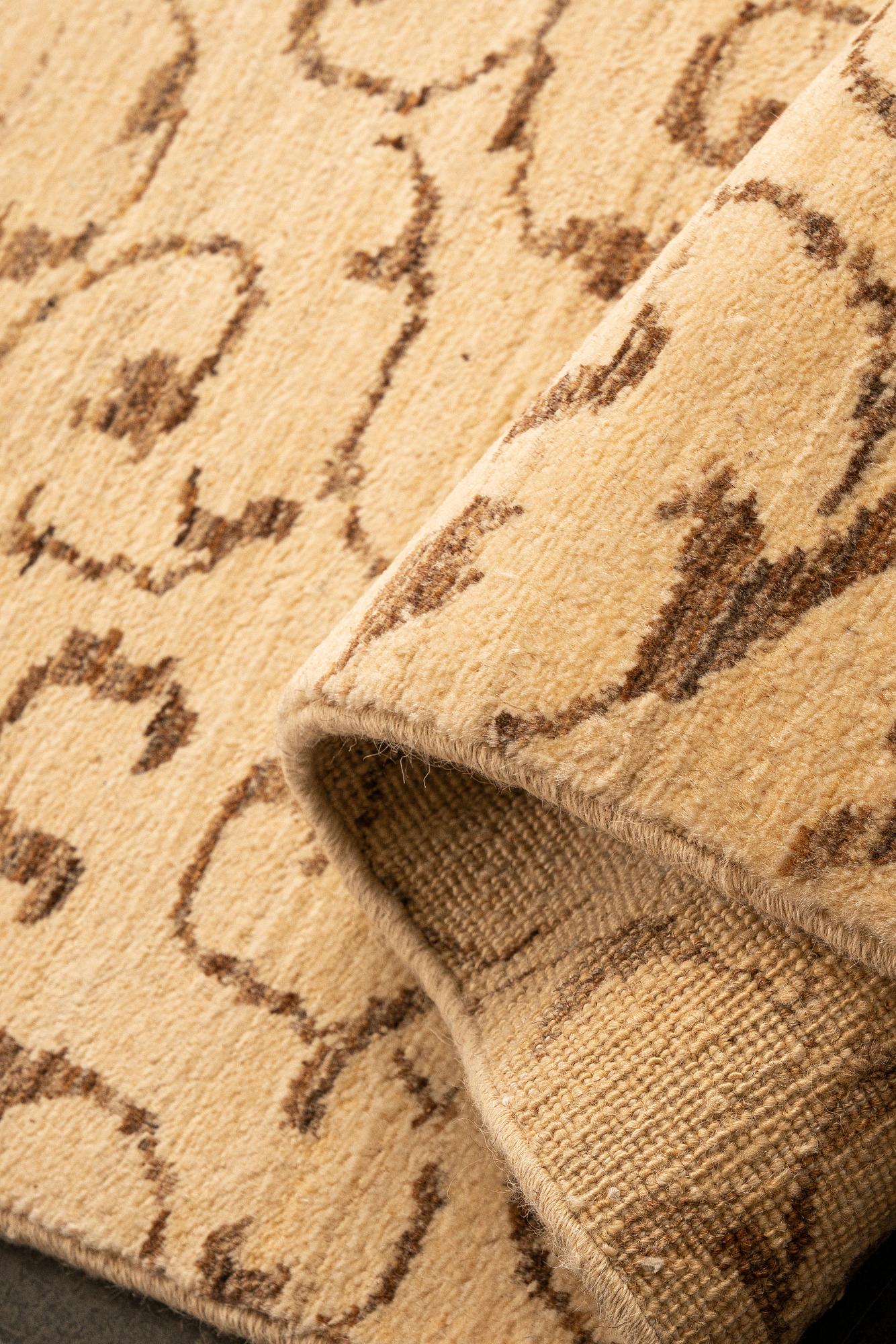 Rug, modern design Afghan, ca 240 x 170 cm.