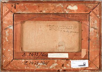 ALFRED WAHLBERG, olja på duk, sign.