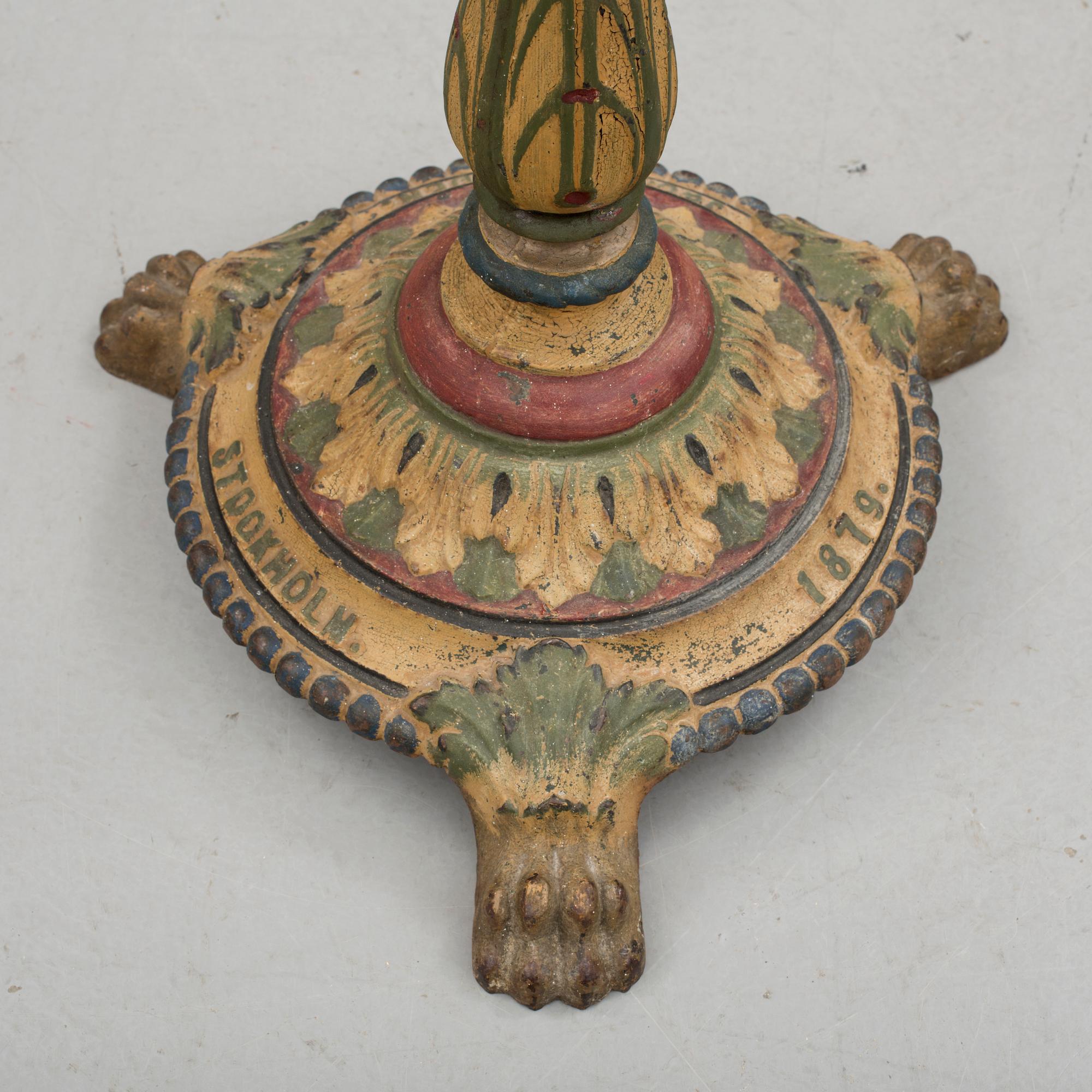 TRÄDGÅRDSBORD, gjutjärn, J & C.G. Bolinder, 1900-tal.