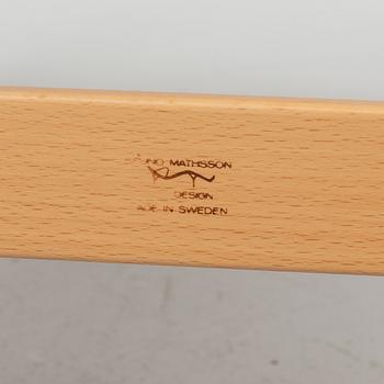 Bruno Mathsson, a pair of "Miranda" armchairs, Bruno Mathsson International, 1998.