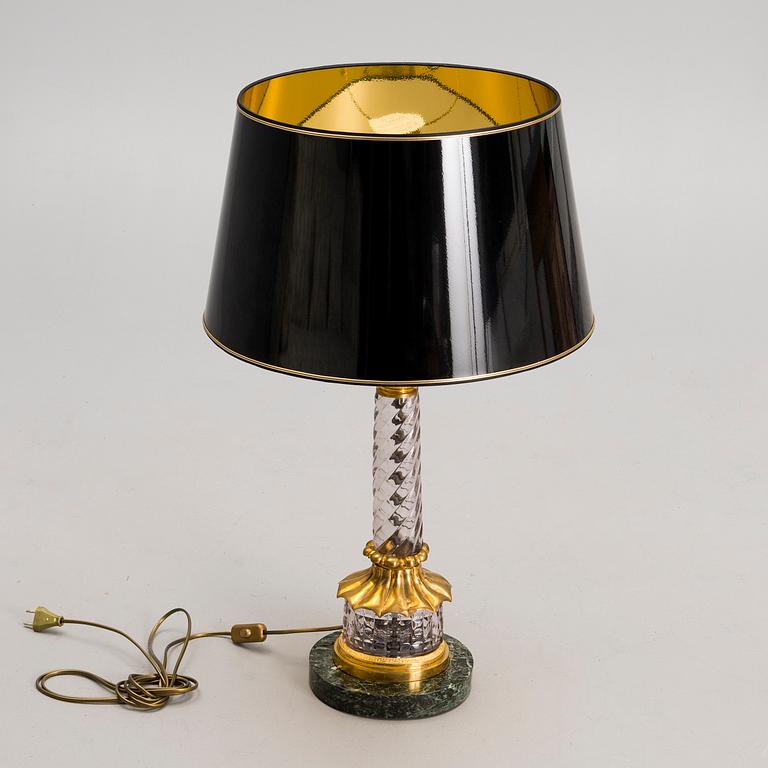 A RUSSIAN TABLE LAMP, Empire, first half of the 19th century.
