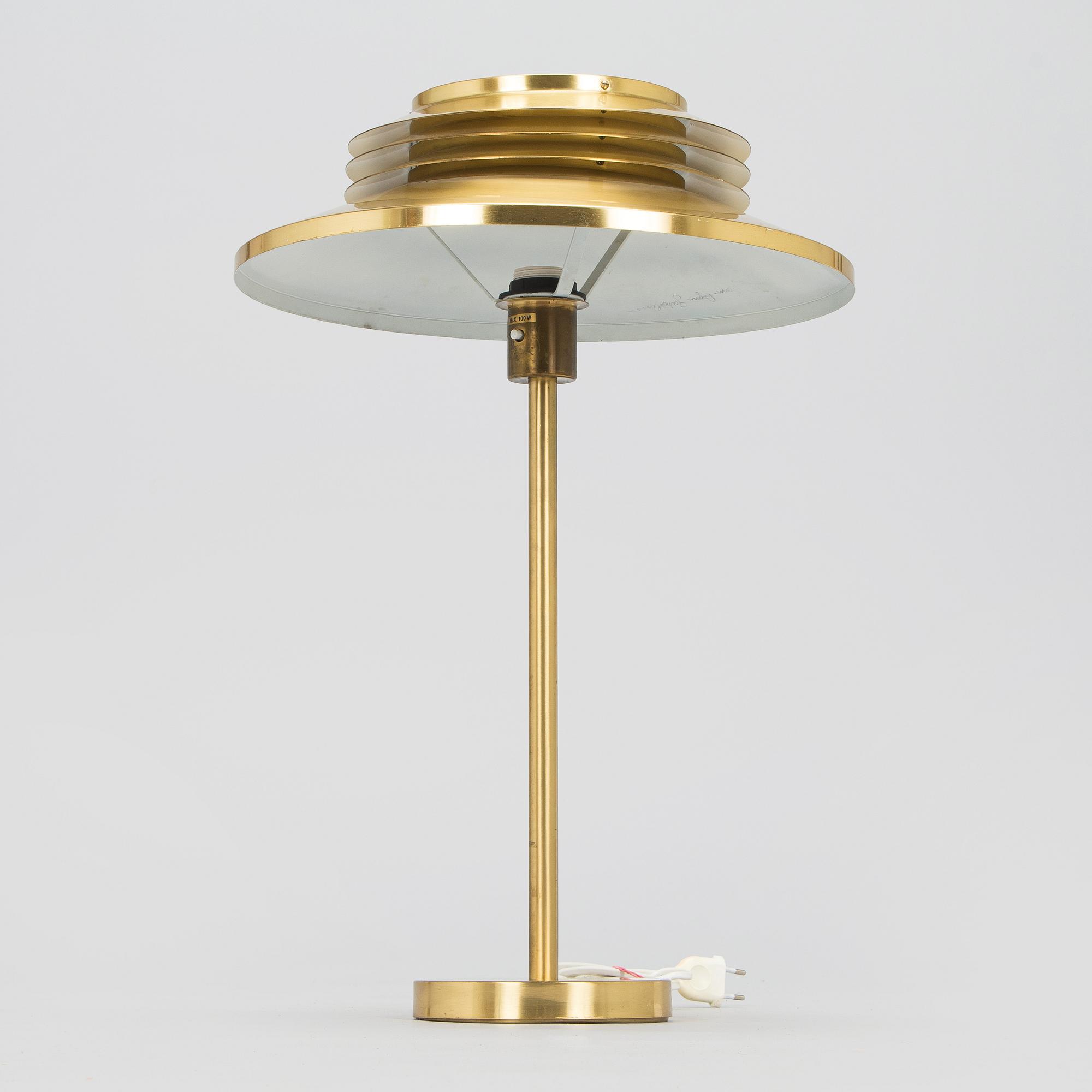 Hans-Agne Jakobsson, bordslampa, modell B-120, Markaryd Sverige.