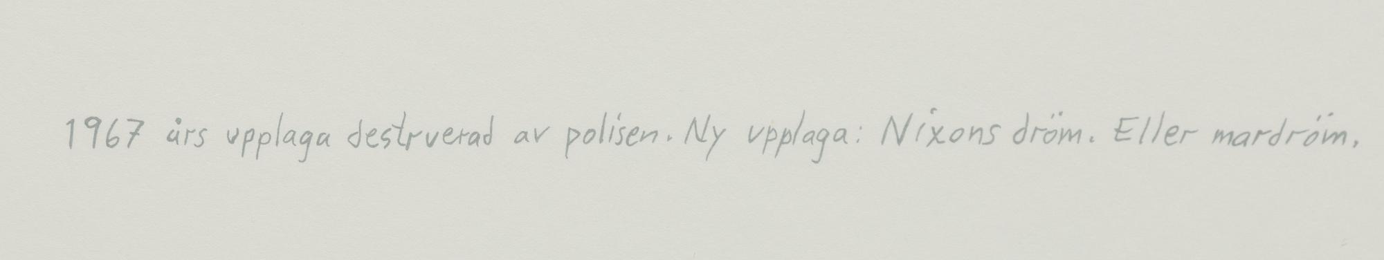 Carl Johan De Geer, "USA Mördare" (Large image).