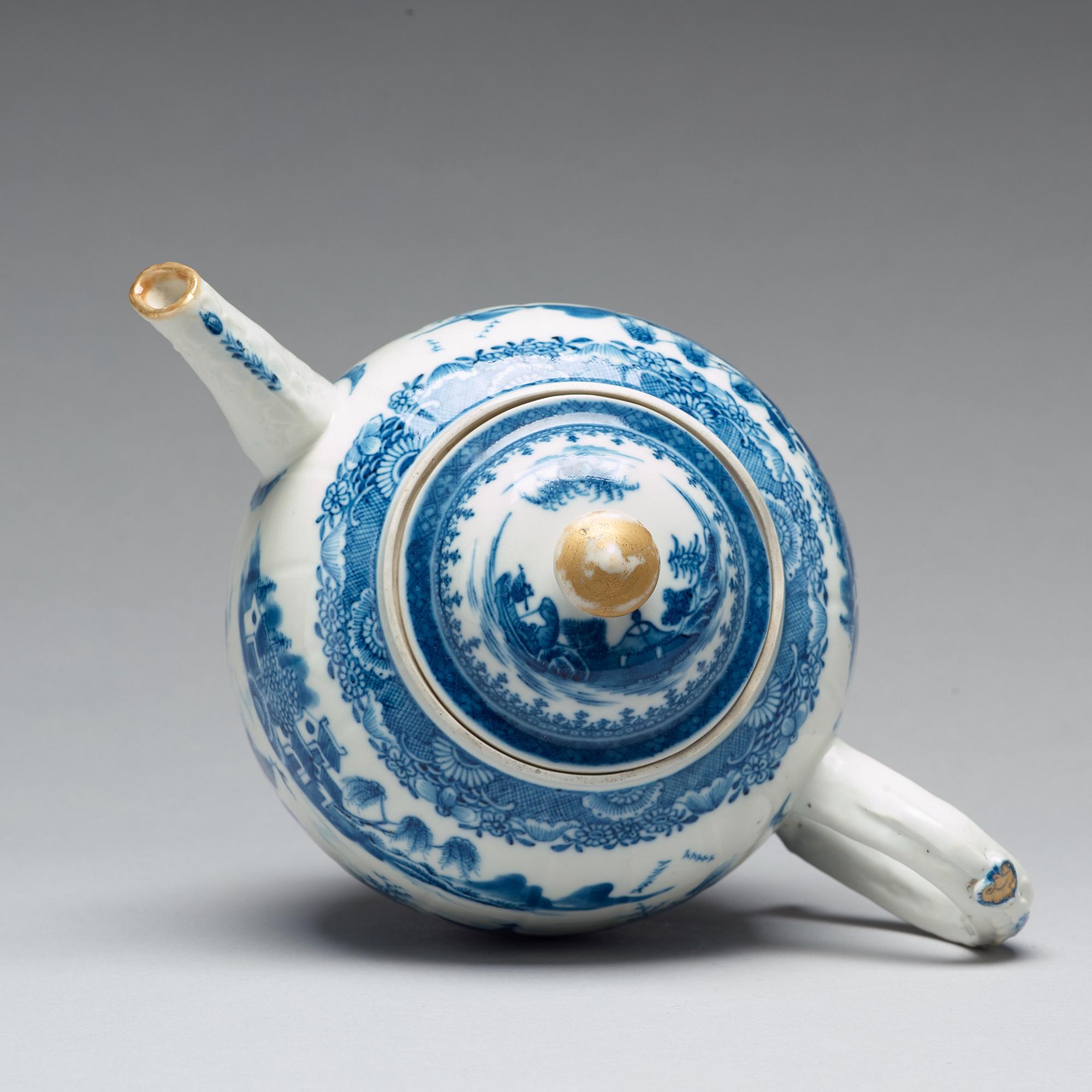 PUNCHKANNA med LOCK, kompaniporslin. Qingdynastin, Qianlong (1736-95).