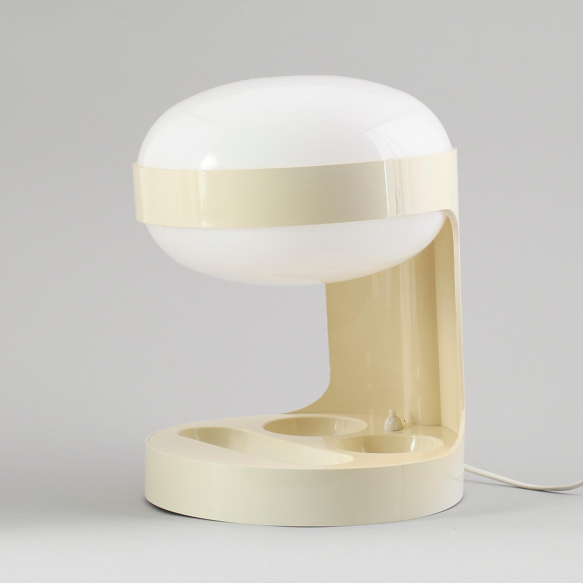 BORDSLAMPA, plast, Joe Colombo, Husqvarna, 1960-tal.