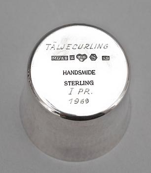 PARTI SILVER, 10 st, silver, bland annat BEFA Guld & Silverfabrik AB. Vikt 452g.