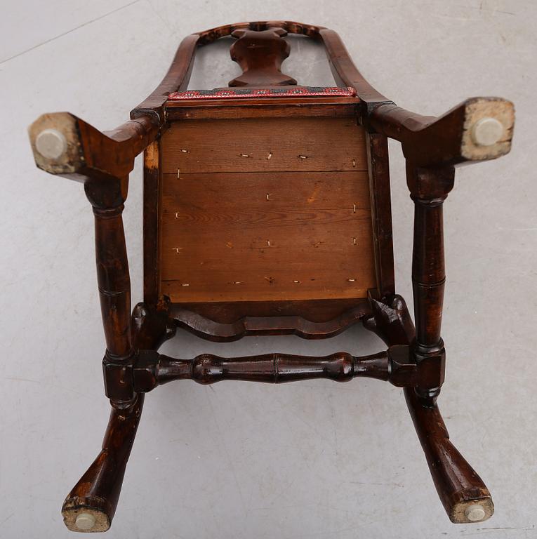 STOL, senbarock, 1700-tal.