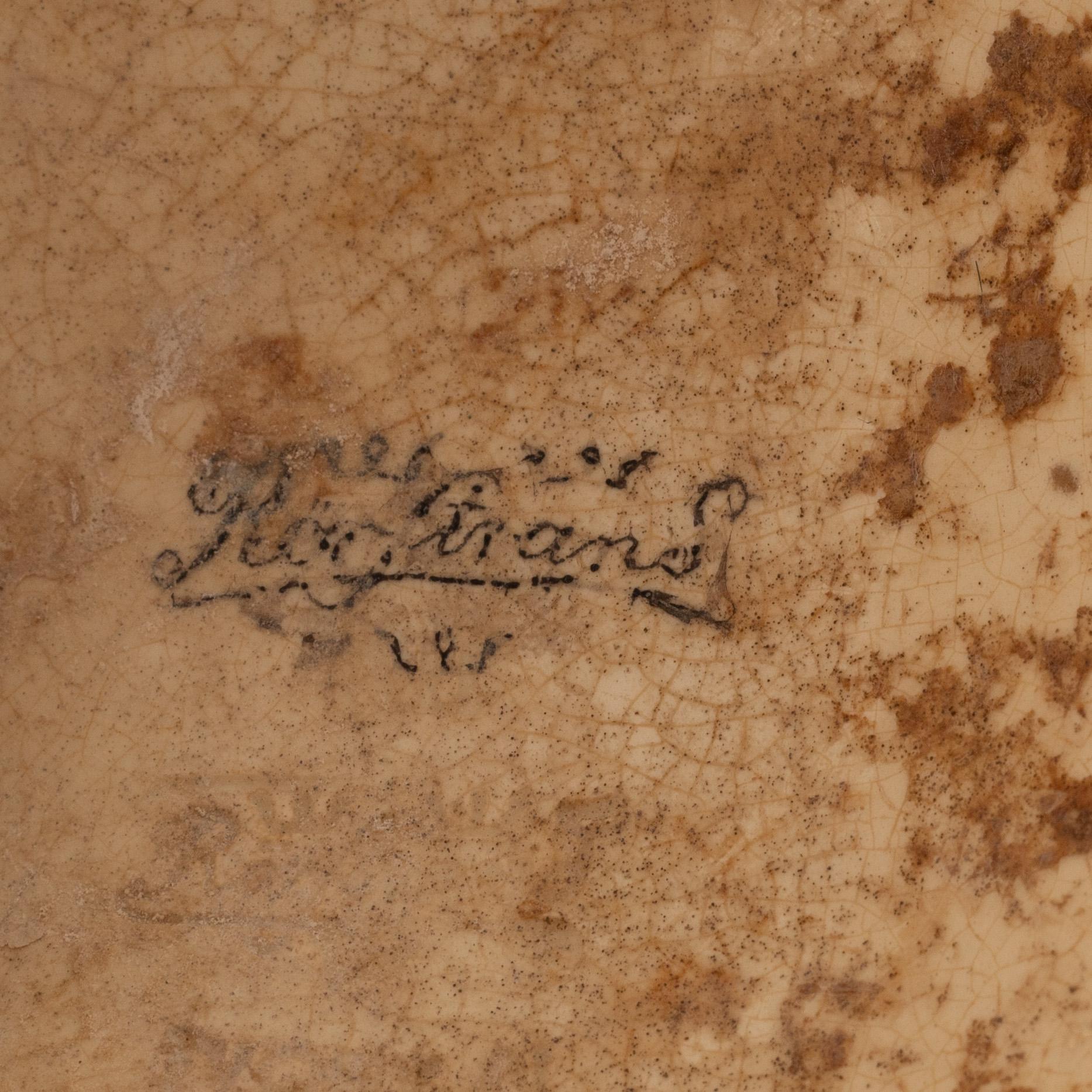 Ytterfoder, majolika Rörstrand, omkring år 1900.