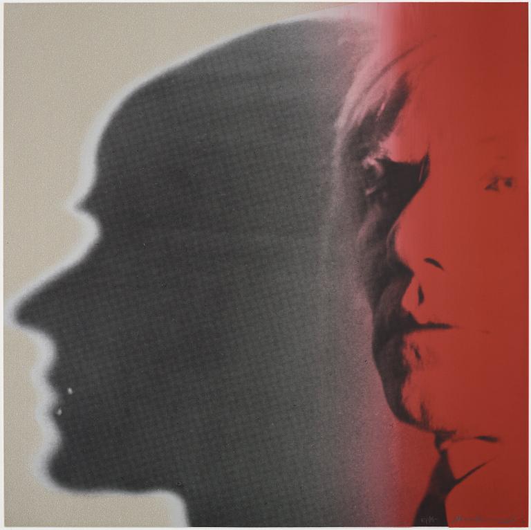 Andy Warhol, "The Shadow", from: "Myths".