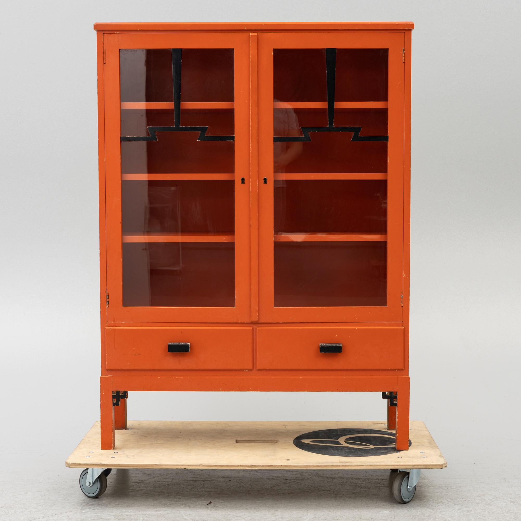 Vitrin/Bokskåp, Art Deco, 1920-tal.