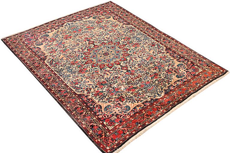 A Bidjar rug, old, a. 200 x 145 cm.
