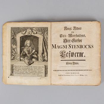 Stenbocks leverne, 1757-65 (4 vol).