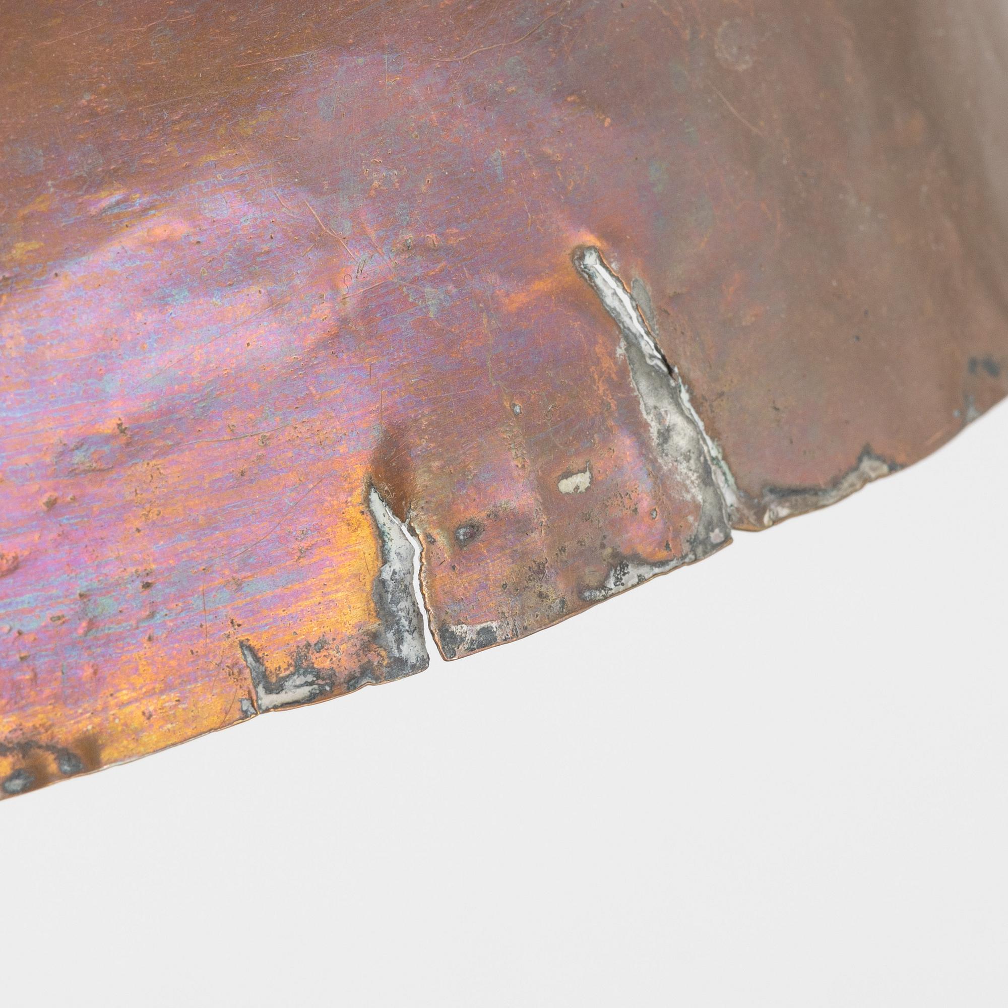 Five copper moulds, 18th/19th Century.