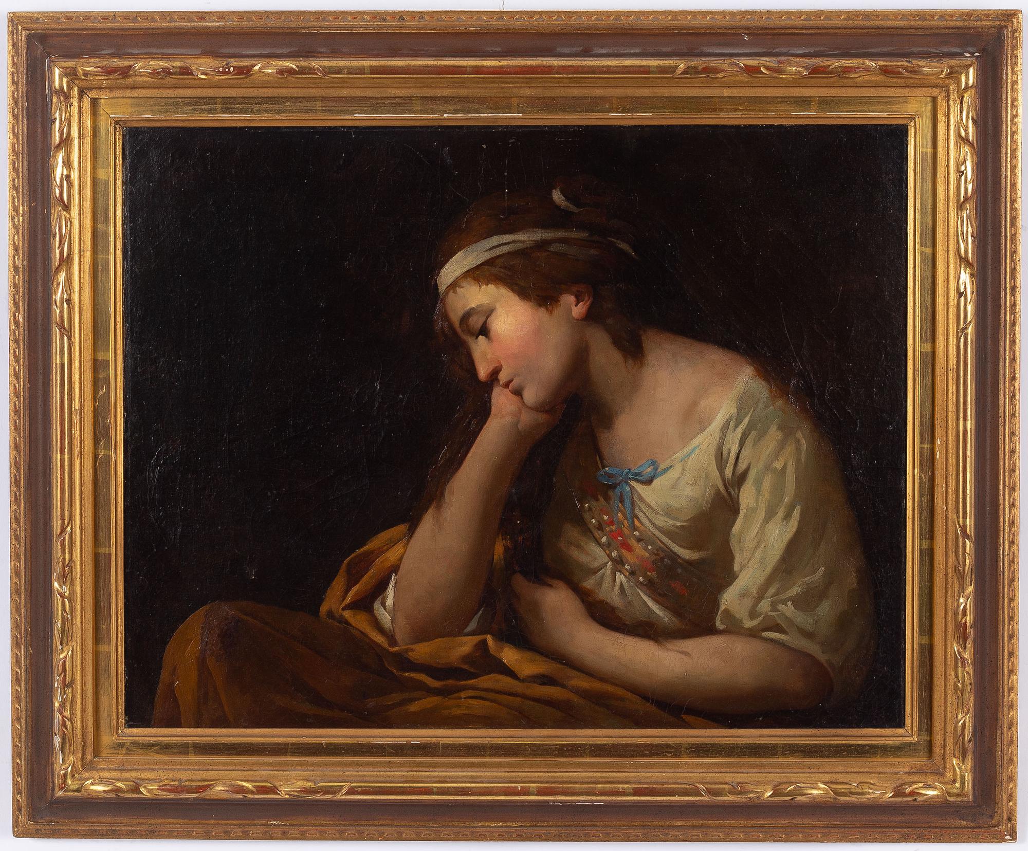 Jean-Jacques Lagrenée, efter,"La Mélancolie", 17/1800-tal.