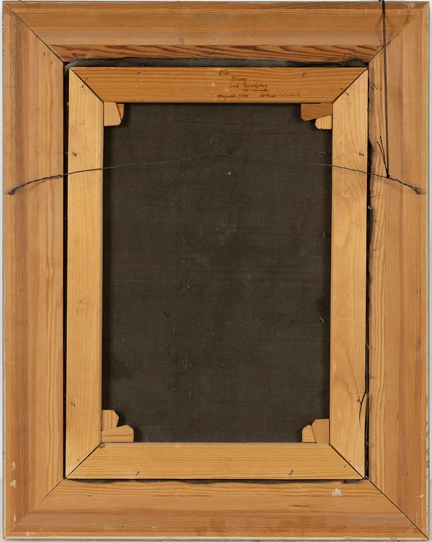 Nikolai Lehto, Skymningslandskap med flicka och troll.