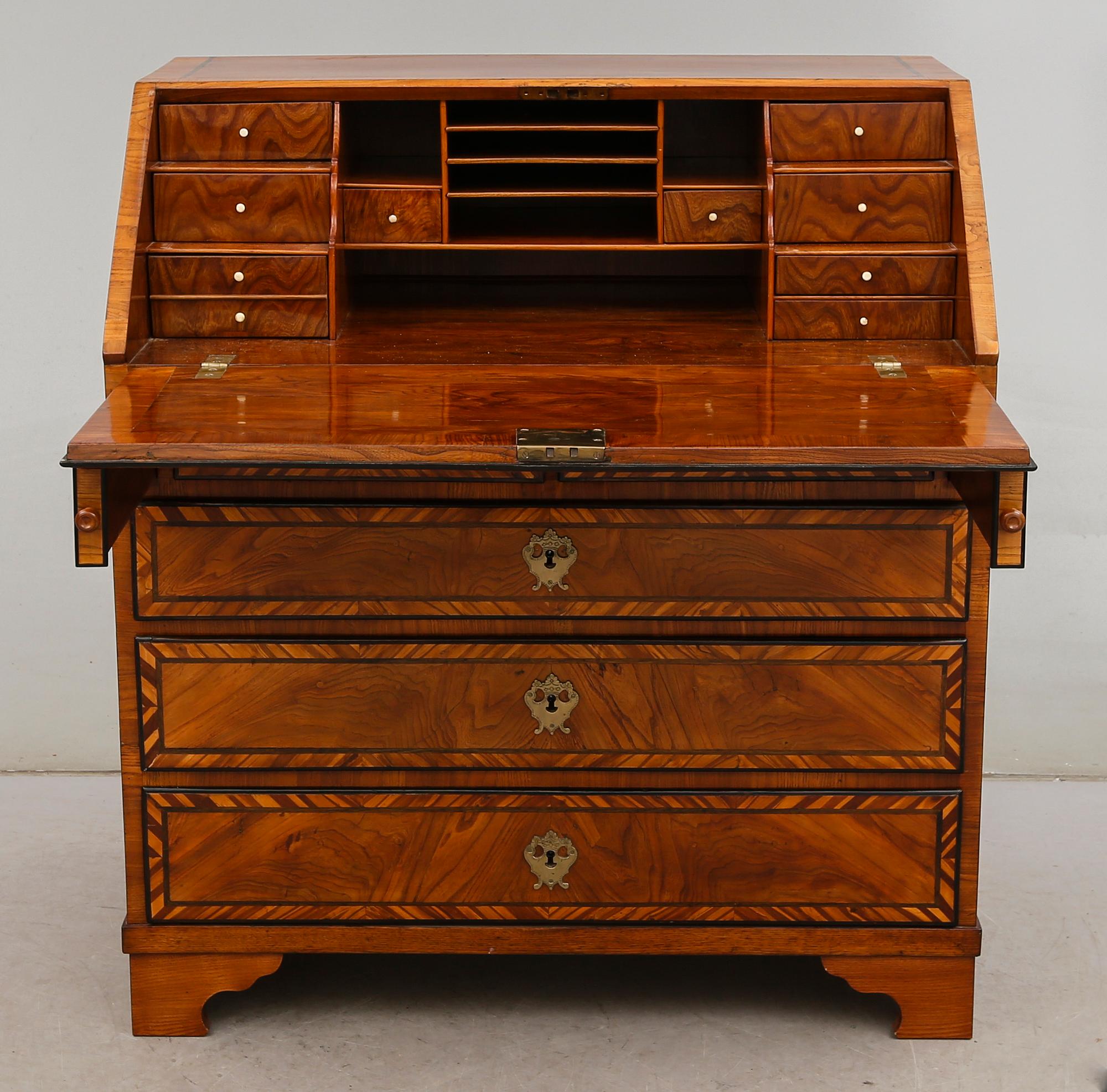 SKRIVSEKRETÄR, 1700-/1800-tal.