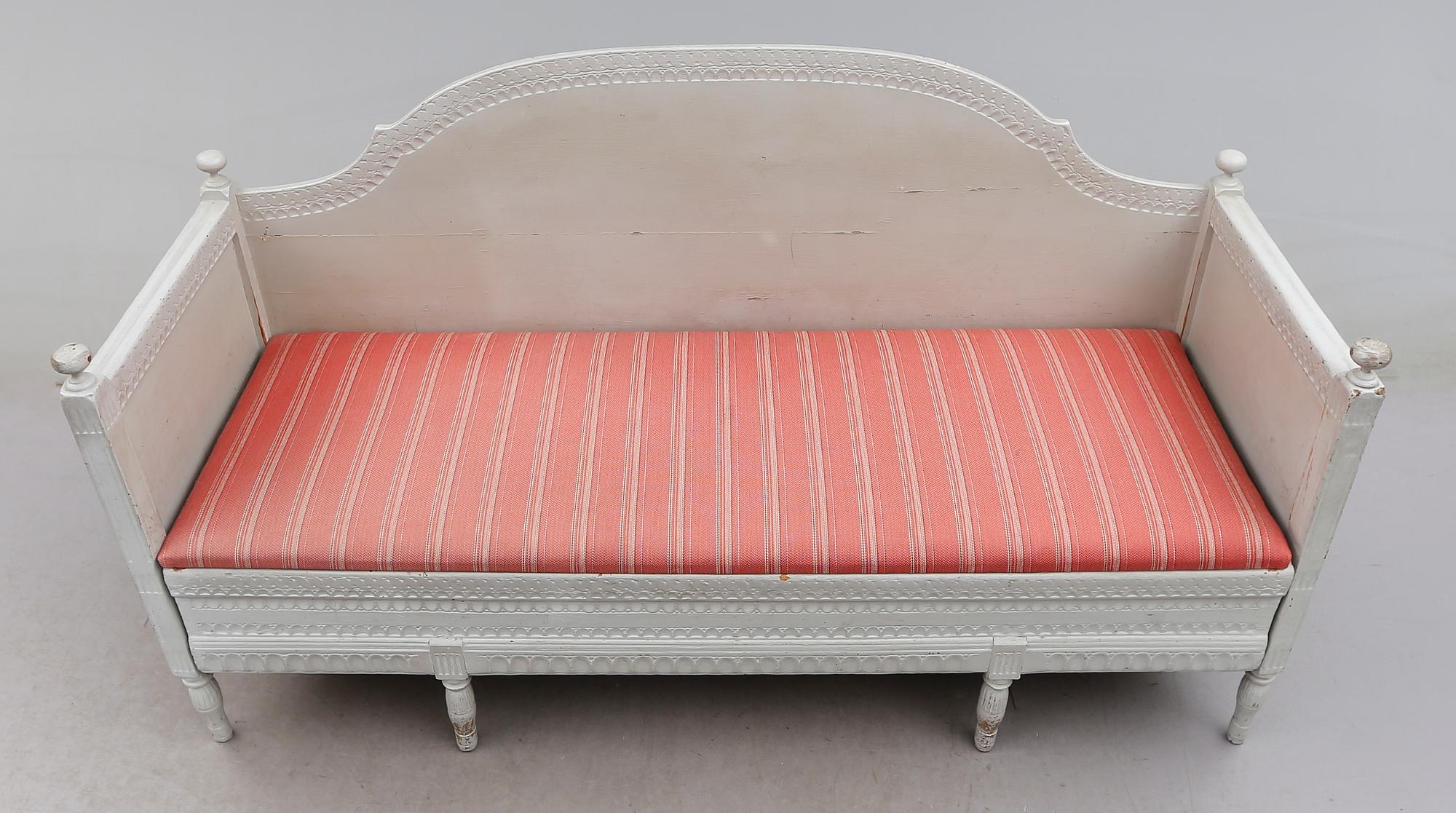 SOFFA, gustaviansk, 1700-talets slut.