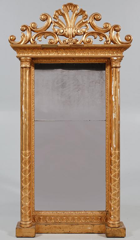 SPEGEL, empire, omkring 1800-talets mitt.