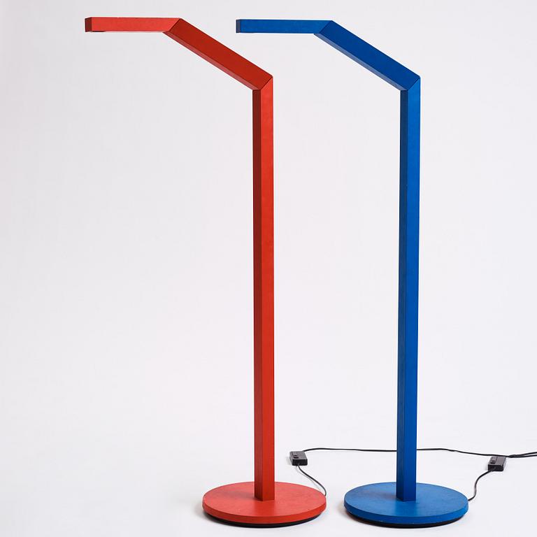 Lirio by Philips, "Nick-Knack", two floorlamps, The Netherlands, 21st Centiury.