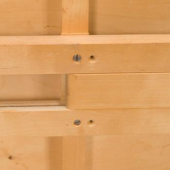 Alvar Aalto, A mid-20th century drop leaf table and three chairs for O.Y. Huonekalu-ja Rakennustyötehdas A.B.