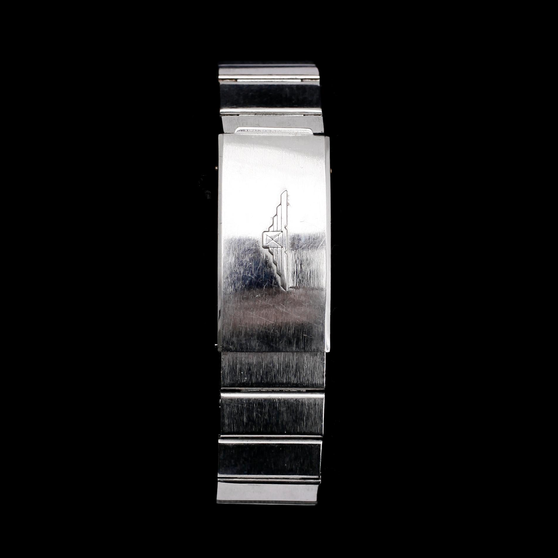 HERRARMBANDSUR, stål, Longines Automatic.