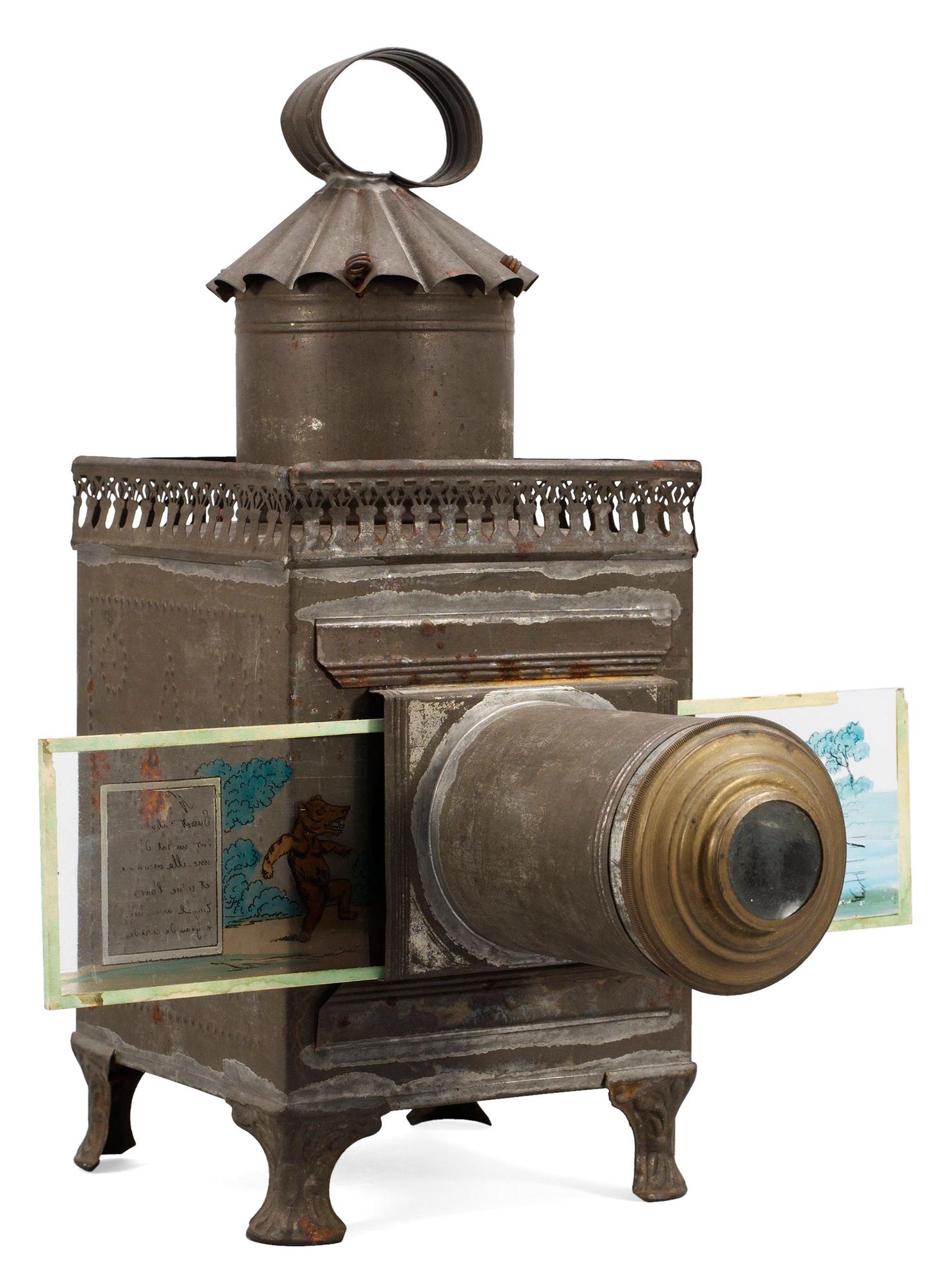 A LAPIERRE MAGIC LANTERN,