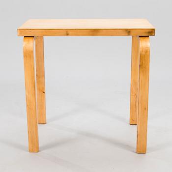 ALVAR AALTO, An early 1930s side table, marked "Aalto Design Made in Finland".