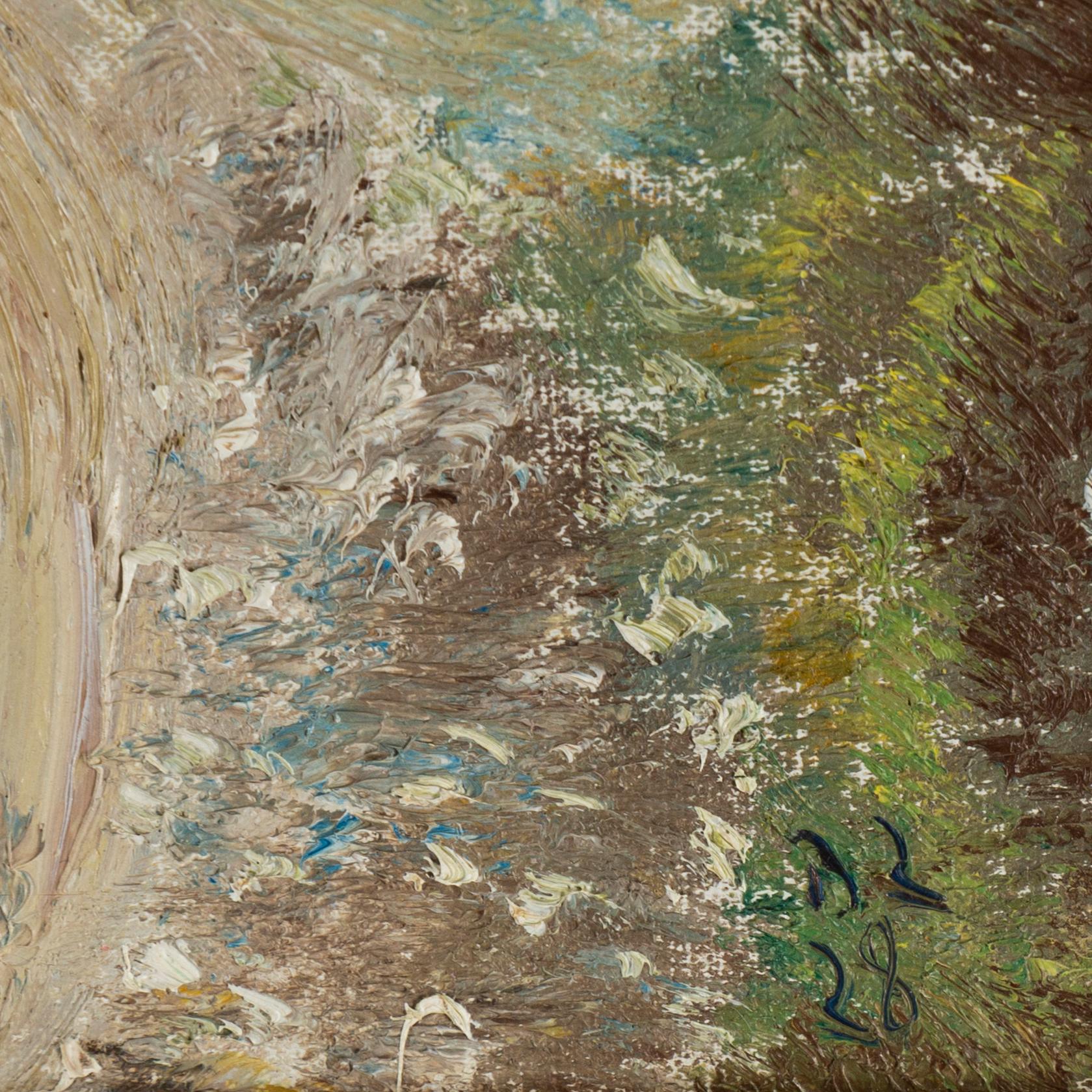 Bo von Zweigbergk, oil on canvas, signed and dated -28.