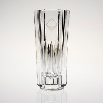 VAS, glas, signerad "Aimo Okkolin Riihimäenlasi Oy".