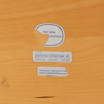 Bruno Mathsson & Piet Hein, bord "Superellips", Mathsson International.