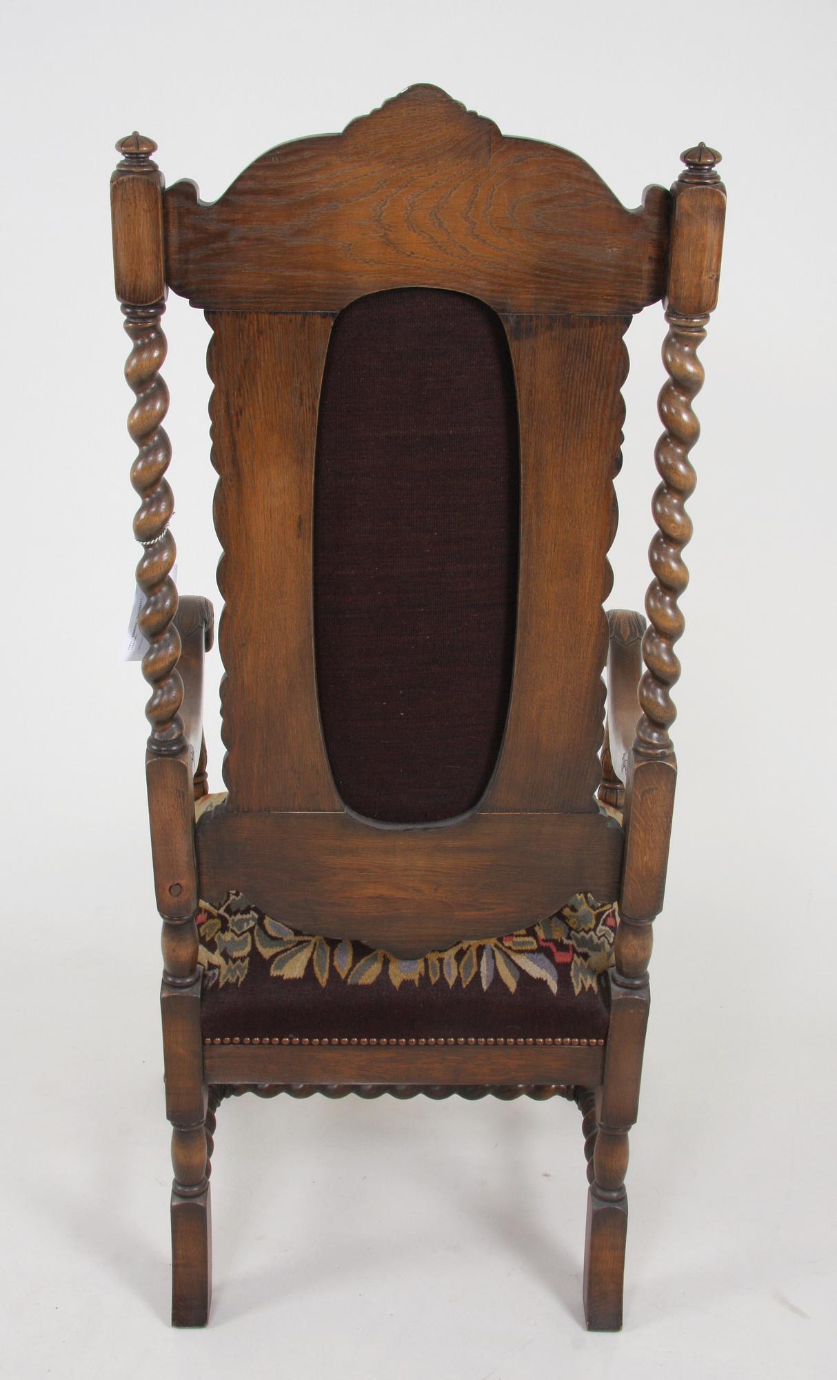 KARMSTOL, barockstil, 1900-tal.