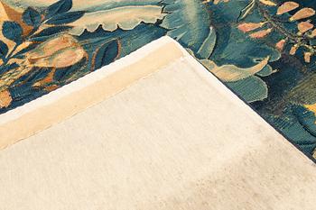 A tapestry, "Feuilles de choux", tapestry weave, third quarter 16th century, Flanders, probably Audenarde.