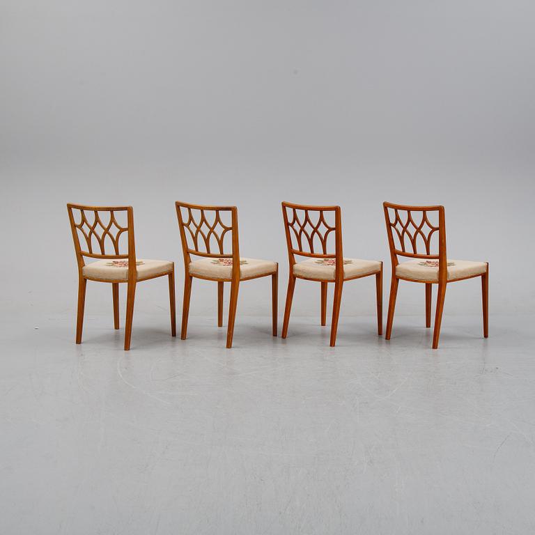 Carl-Axel Acking, 4 chairs, for the Craft Association, cabinetmaker Carl Bergsten.