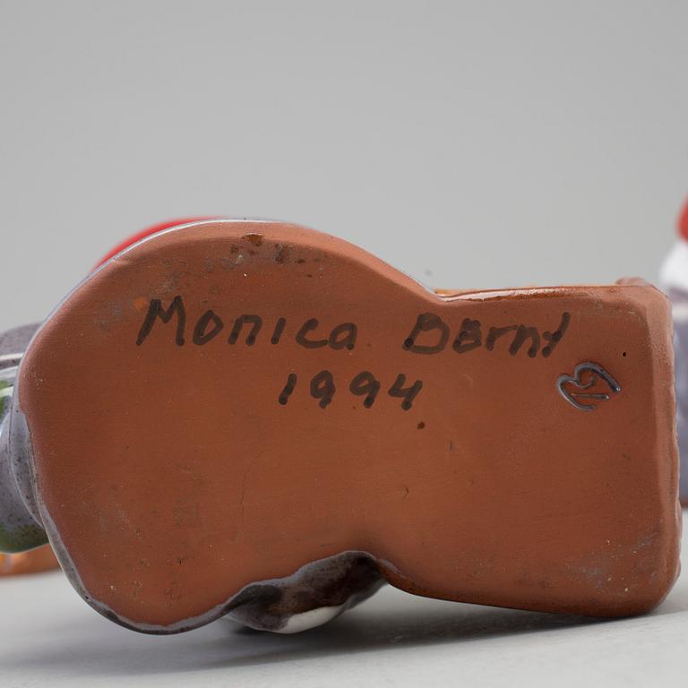 ROLF BERG, 8 st tomtefiguriner, lergods.