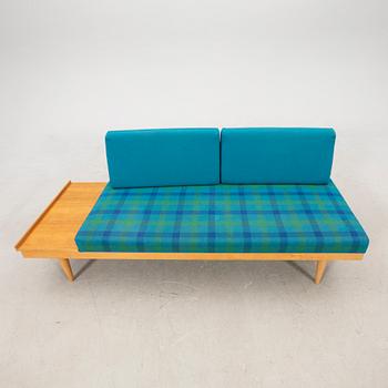 Ingmar Relling, sofa and side table "Svane", from the Svane series, Ekornes Fabrikker A/S, Norway, 1970s.