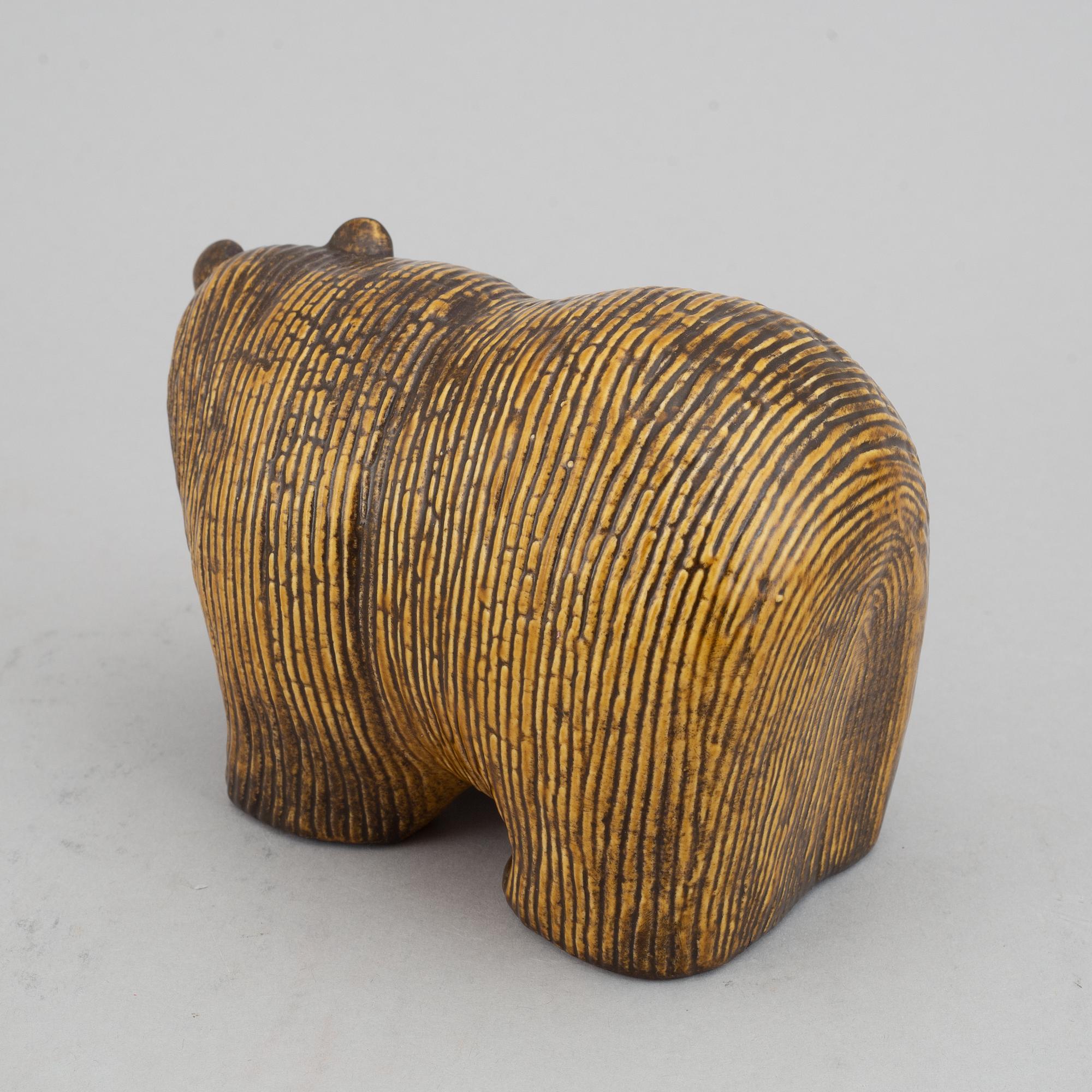 Lisa Larson, two stoneware figurines, Gustavsberg.