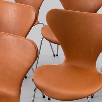 STOLAR 6 s, Arne Jacobsen, "Sjuan", Fritz Hansen, Danmark,