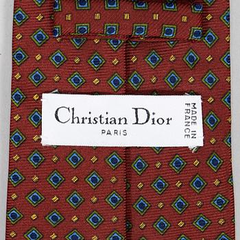 Christian Dior, a silk scarf and tie.