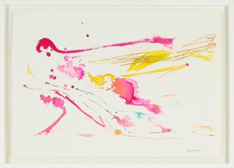 Rune Jansson, akvarell, signerad och daterad -88.