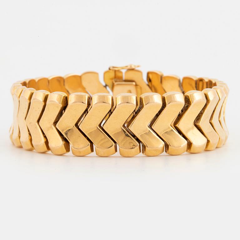 ARMBAND, 18K guld.