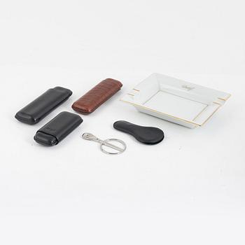 Six cigar accessories, Davidoff.