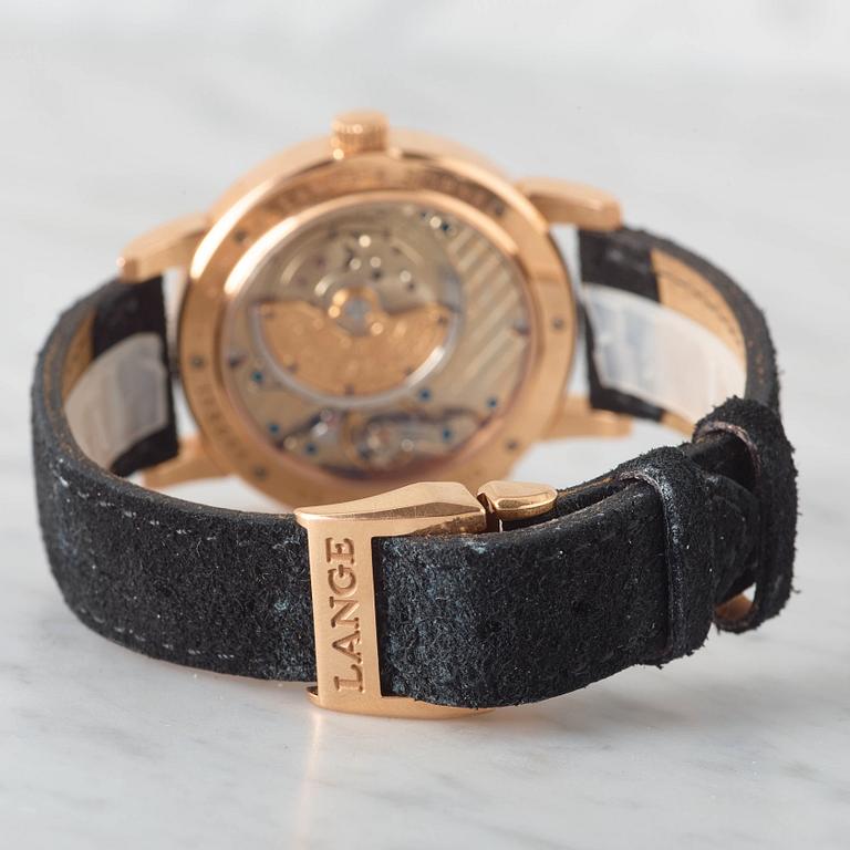 A.LANGE & SÖHNE, Glashütte, SAX-O-MAT, "Langematic Grande", armbandsur,  40 mm,