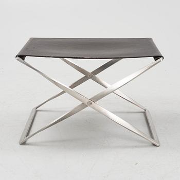 Poul Kjaerholm, a 'PK-91' folding stool, Fritz Hansen, Denmark.