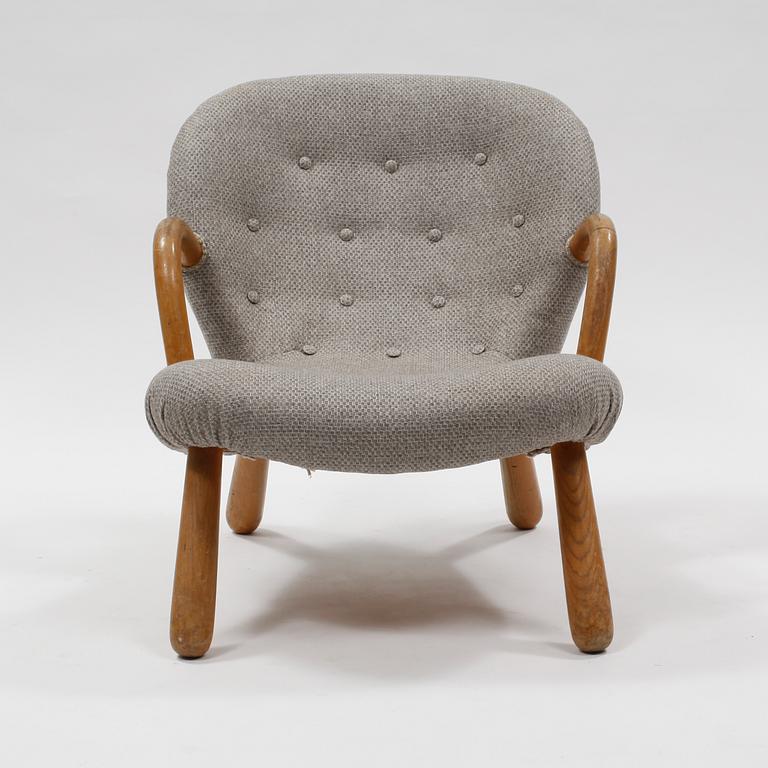 FÅTÖLJ, "Clam Chair" / "Muslinge", Philip Arctander, tillskriven, 1900-talets mitt.