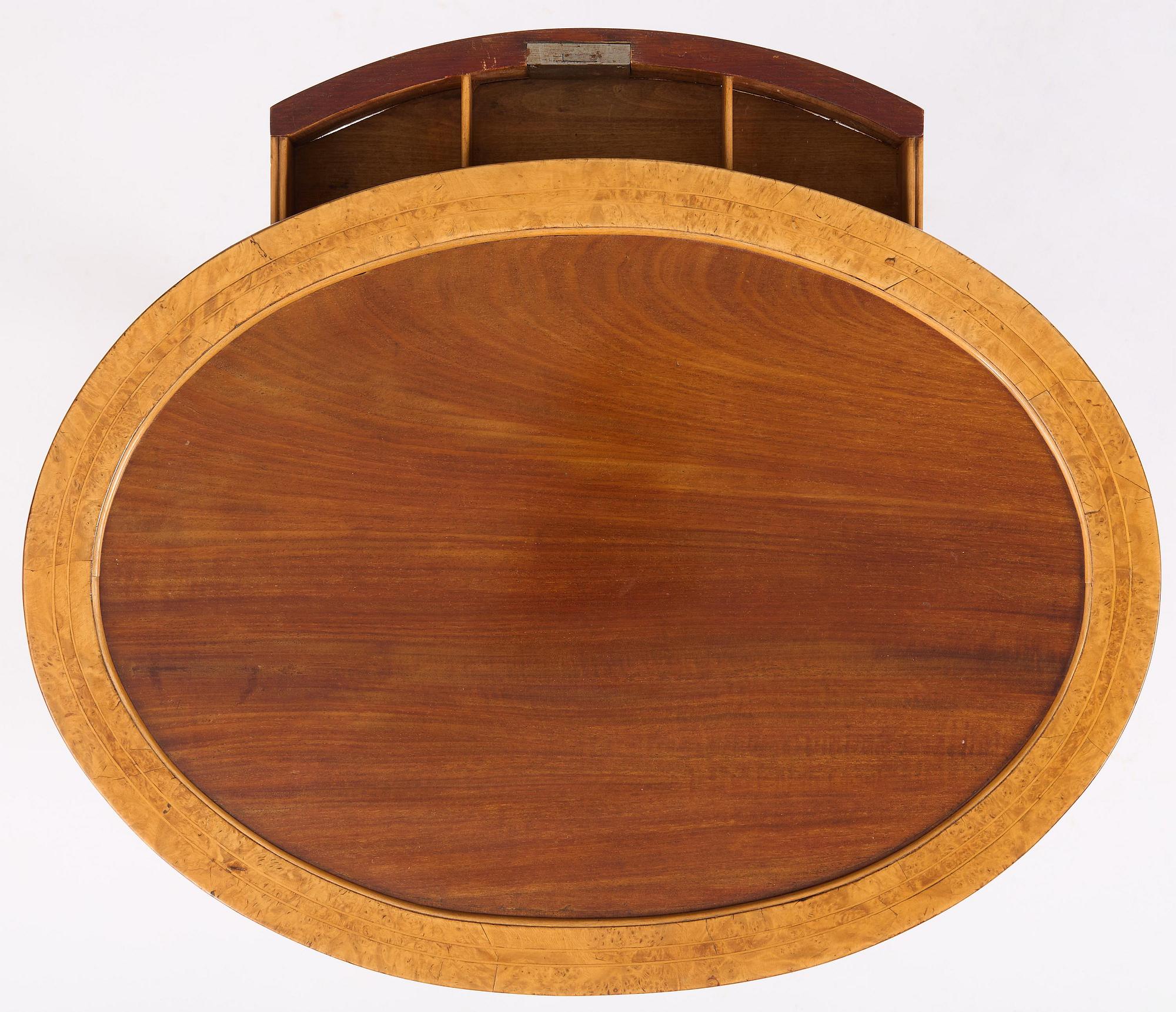 A late Gustavian table.