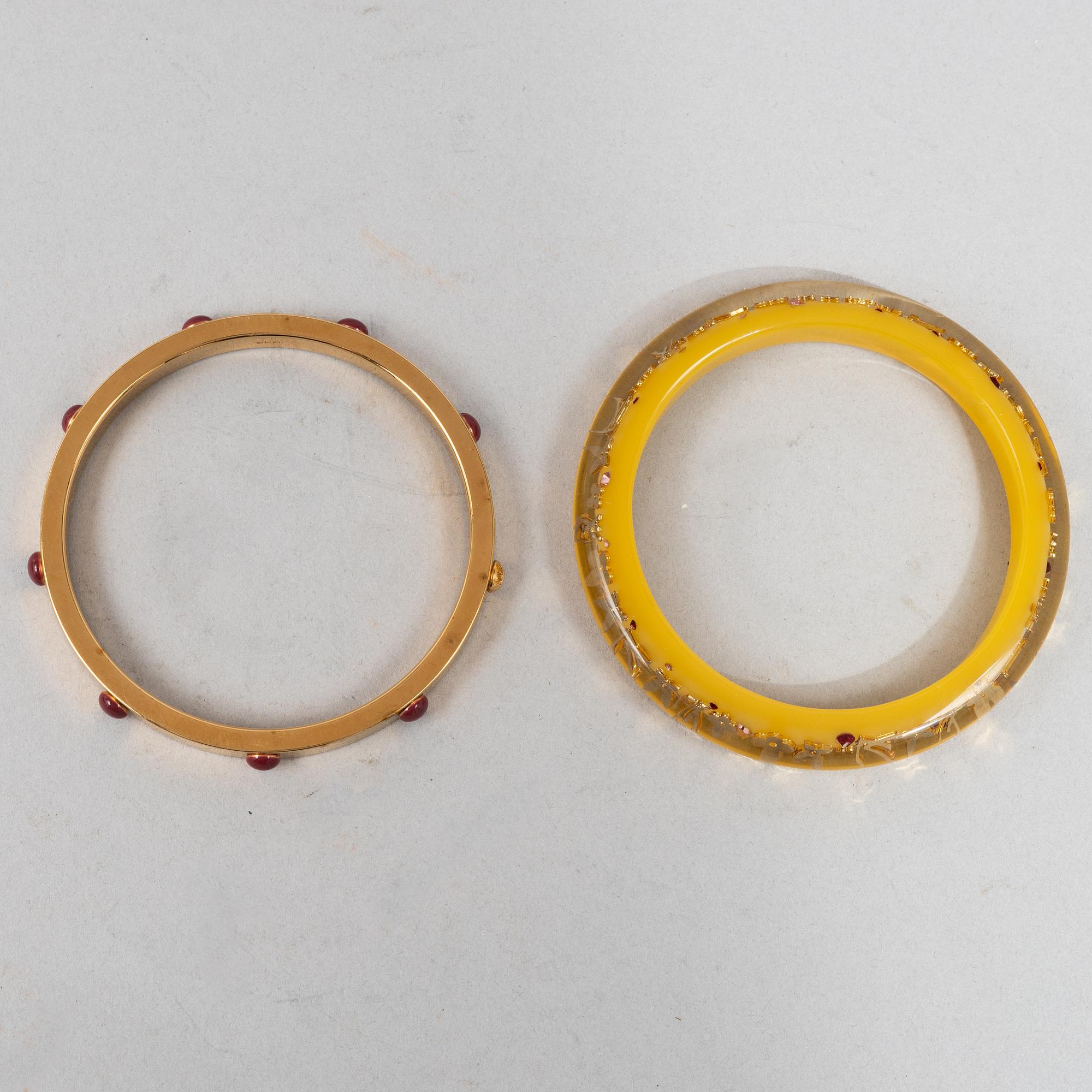 Louis Vuitton, bangles, 2 pcs.