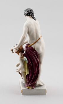 FIGUR, porslin, möjligen Ludwigsburg, 1900-talets första hälft.