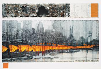 340. Christo & Jeanne-Claude, "The Gates, Central Park, New York.